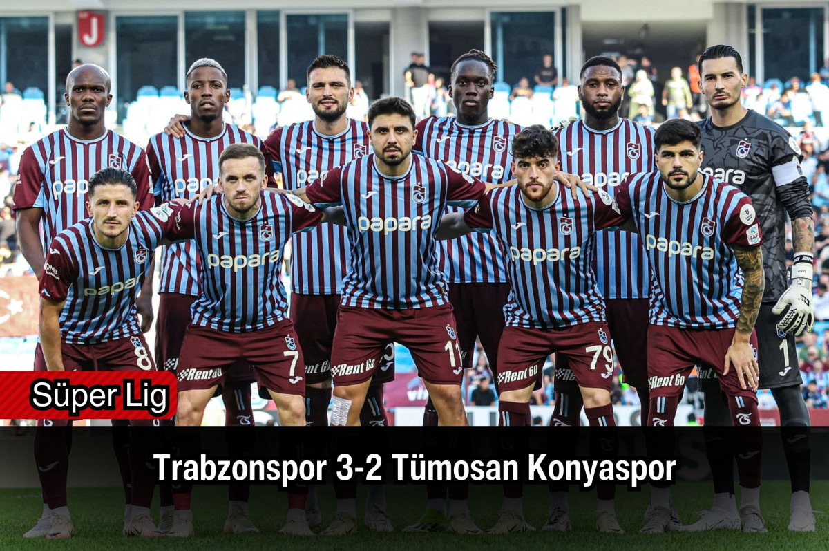 Trabzonspor 3-2 Tümosan Konyaspor